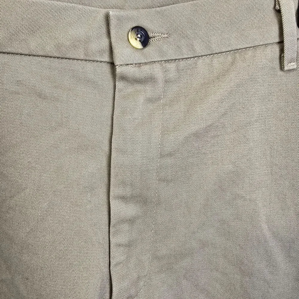 Men’s 40x30 Khaki Chino Pants Straight Leg Casual